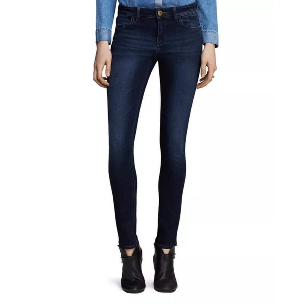 DL1961 Florence Instasculpt Women Jeans Skinny 4 Way 360 Degrees Stretch Blue 26